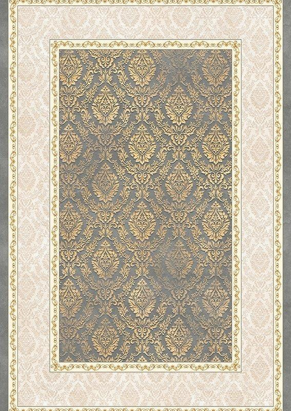 قالیچه و فرشینه سنتی و مدرن هال و پذیرایی برند رویان کد D30 سایت خرید برو