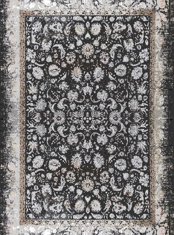 قالیچه و فرشینه سنتی و مدرن هال و پذیرایی برند رویان کد D38 سایت خرید برو