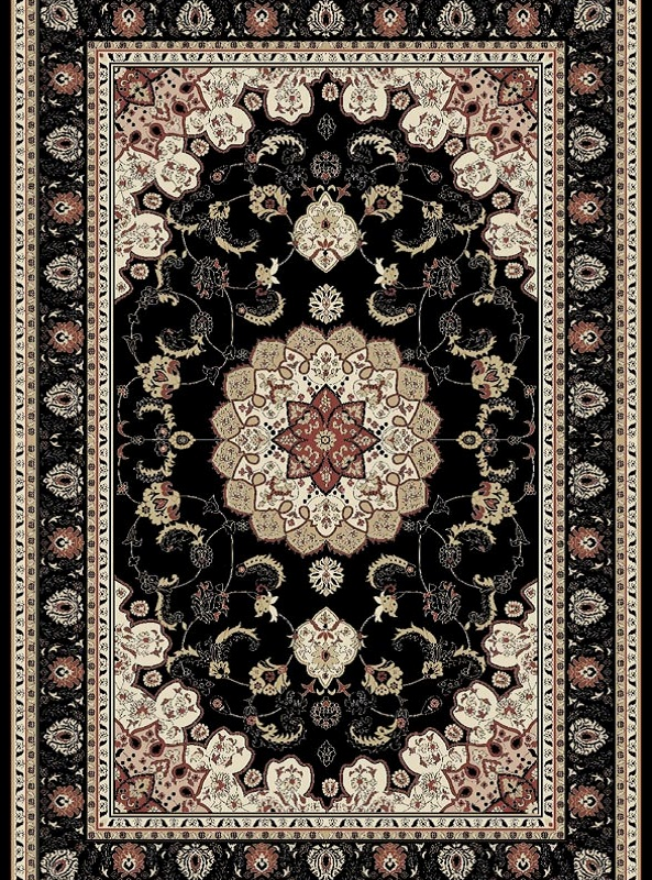 قالیچه و فرشینه سنتی و مدرن هال و پذیرایی برند رویان کد D48 سایت خرید برو