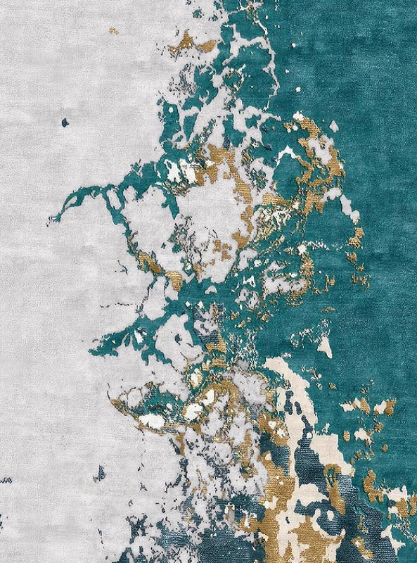 قالیچه و فرشینه سنتی و مدرن هال و پذیرایی برند رویان کد D67 سایت خرید برو