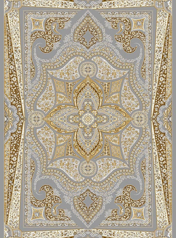 قالیچه و فرشینه سنتی و مدرن هال و پذیرایی برند رویان کد D70 سایت خرید برو