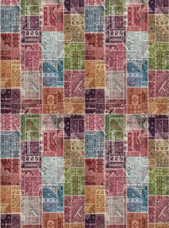 قالیچه و فرشینه سنتی و مدرن هال و پذیرایی برند رویان کد D80 سایت خرید برو