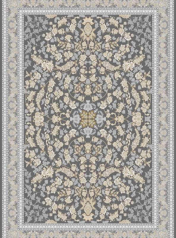 قالیچه و فرشینه سنتی و مدرن هال و پذیرایی برند رویان کد D110 سایت خرید برو