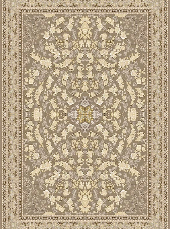 قالیچه و فرشینه سنتی و مدرن هال و پذیرایی برند رویان کد D111 سایت خرید برو