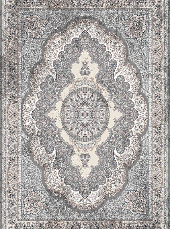 قالیچه و فرشینه سنتی و مدرن هال و پذیرایی برند رویان کد D112 سایت خرید برو