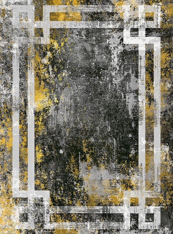 قالیچه و فرشینه سنتی و مدرن هال و پذیرایی برند رویان کد D113 سایت خرید برو