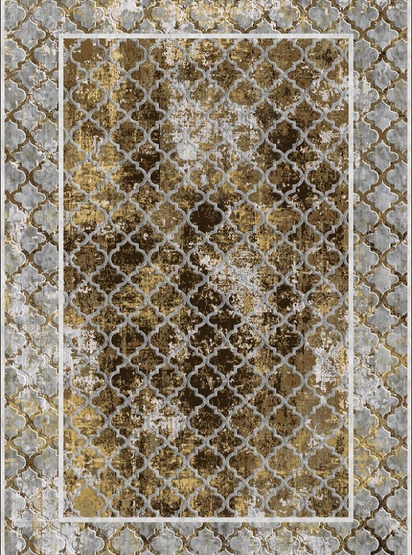 قالیچه و فرشینه سنتی و مدرن هال و پذیرایی برند رویان کد D114 سایت خرید برو