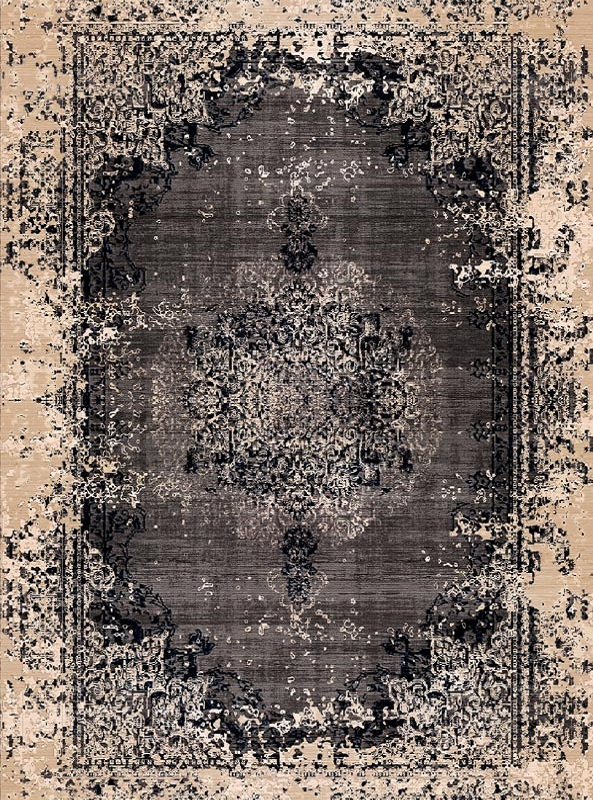 قالیچه و فرشینه سنتی و مدرن هال و پذیرایی برند رویان کد D121 سایت خرید برو