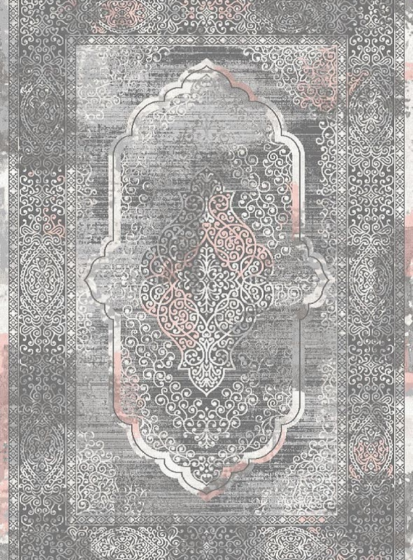 قالیچه و فرشینه سنتی و مدرن هال و پذیرایی برند رویان کد D126 سایت خرید برو