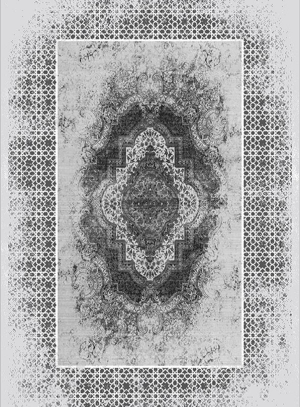 قالیچه و فرشینه سنتی و مدرن هال و پذیرایی برند رویان کد D127 سایت خرید برو