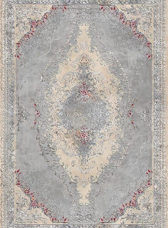 قالیچه و فرشینه سنتی و مدرن هال و پذیرایی برند رویان کد D141 سایت خرید برو