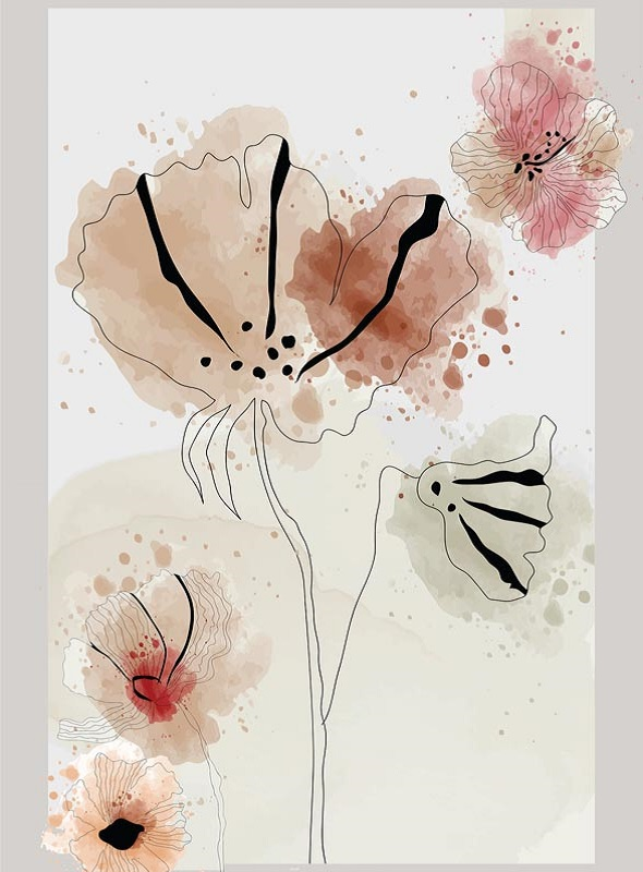 قالیچه و فرشینه سنتی و مدرن هال و پذیرایی برند رویان کد D147 سایت خرید برو