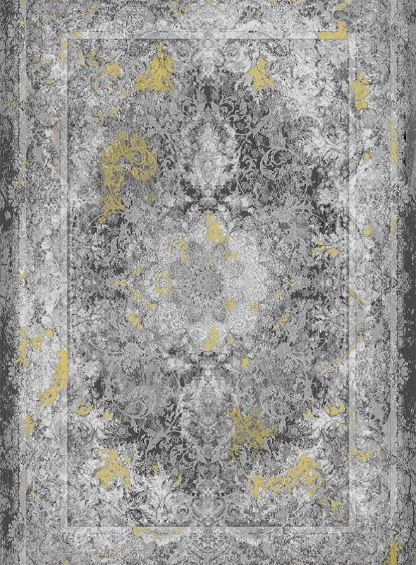 قالیچه و فرشینه سنتی و مدرن هال و پذیرایی برند رویان کد D155 سایت خرید برو