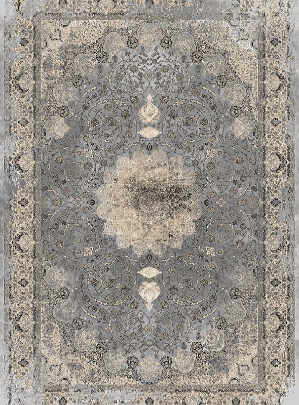 قالیچه و فرشینه سنتی و مدرن هال و پذیرایی برند رویان کد D156 سایت خرید برو