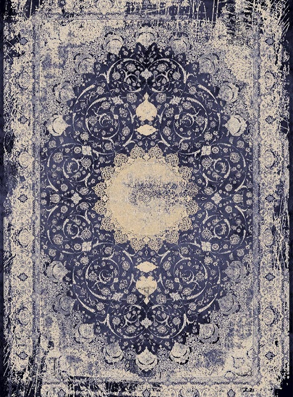 قالیچه و فرشینه سنتی و مدرن هال و پذیرایی برند رویان کد D157 سایت خرید برو