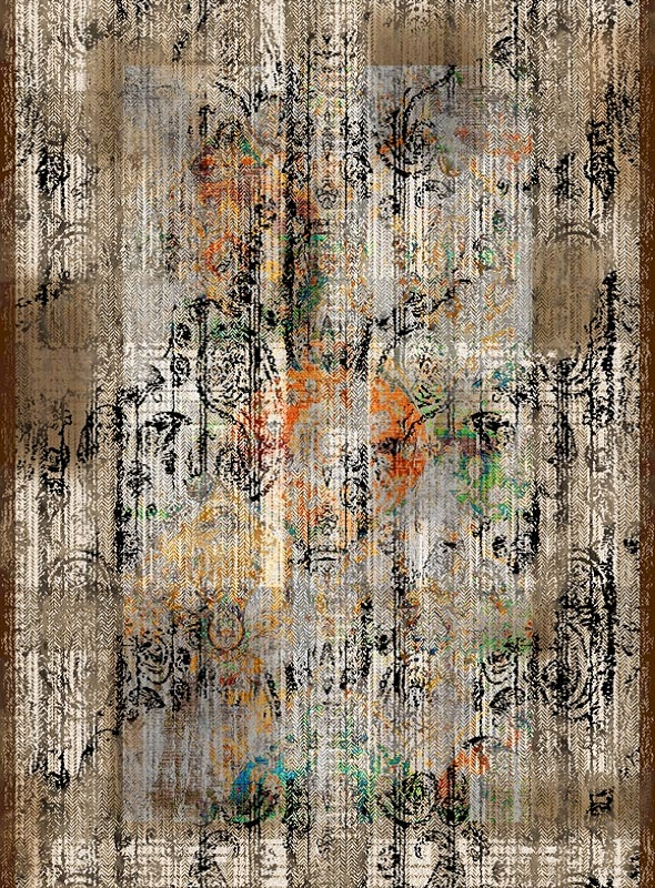 قالیچه و فرشینه سنتی و مدرن هال و پذیرایی برند رویان کد D164 سایت خرید برو