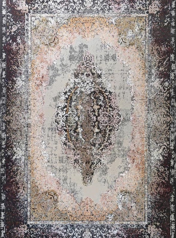 قالیچه و فرشینه سنتی و مدرن هال و پذیرایی برند رویان کد D173 سایت خرید برو