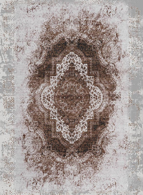 قالیچه و فرشینه سنتی و مدرن هال و پذیرایی برند رویان کد D174 سایت خرید برو