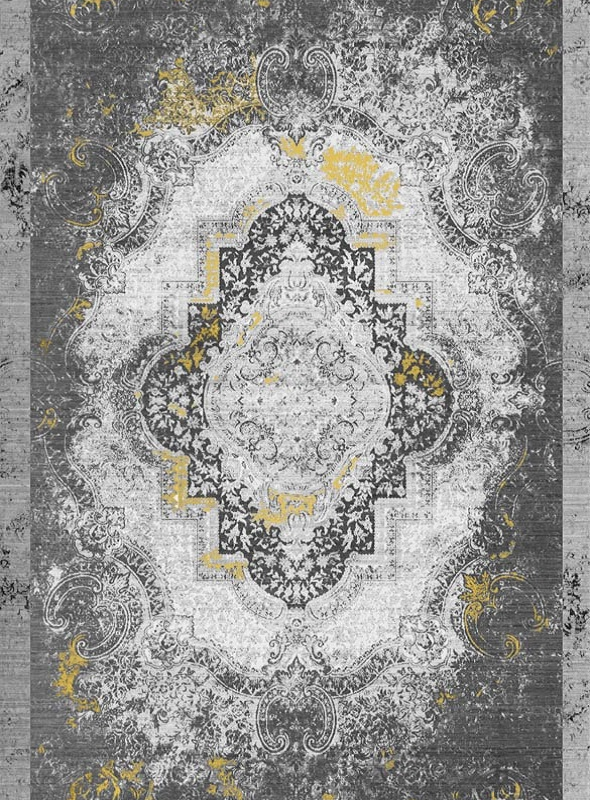 قالیچه و فرشینه سنتی و مدرن هال و پذیرایی برند رویان کد D176 سایت خرید برو