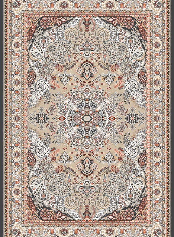 قالیچه و فرشینه سنتی و مدرن هال و پذیرایی برند رویان کد D184 سایت خرید برو