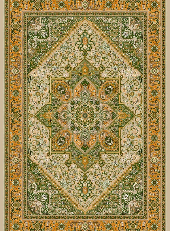 قالیچه و فرشینه سنتی و مدرن هال و پذیرایی برند رویان کد D197 سایت خرید برو