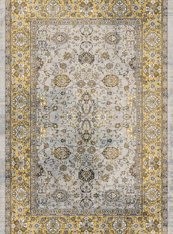 قالیچه و فرشینه سنتی و مدرن هال و پذیرایی برند رویان کد D201 سایت خرید برو