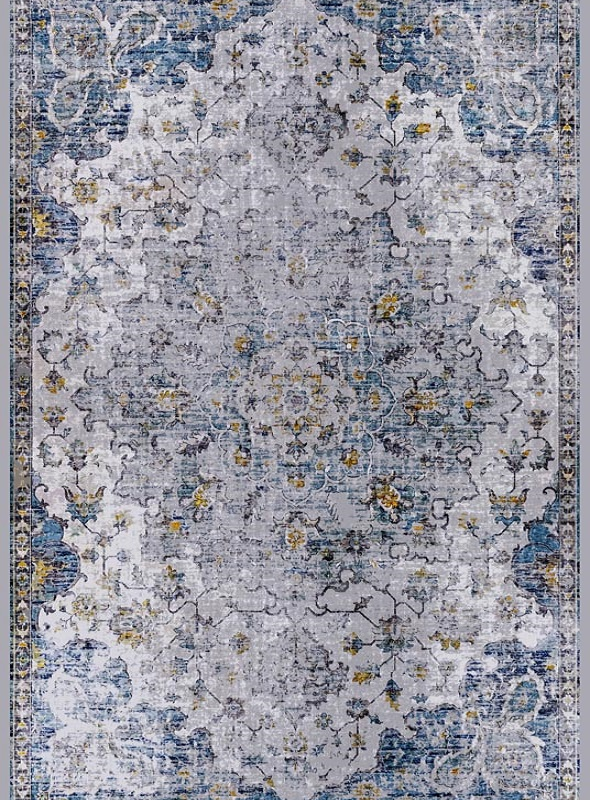 قالیچه و فرشینه سنتی و مدرن هال و پذیرایی برند رویان کد D202 سایت خرید برو