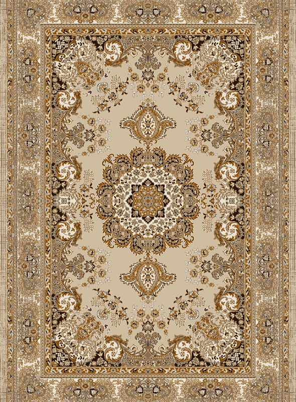 قالیچه و فرشینه سنتی و مدرن هال و پذیرایی برند رویان کد D208 سایت خرید برو