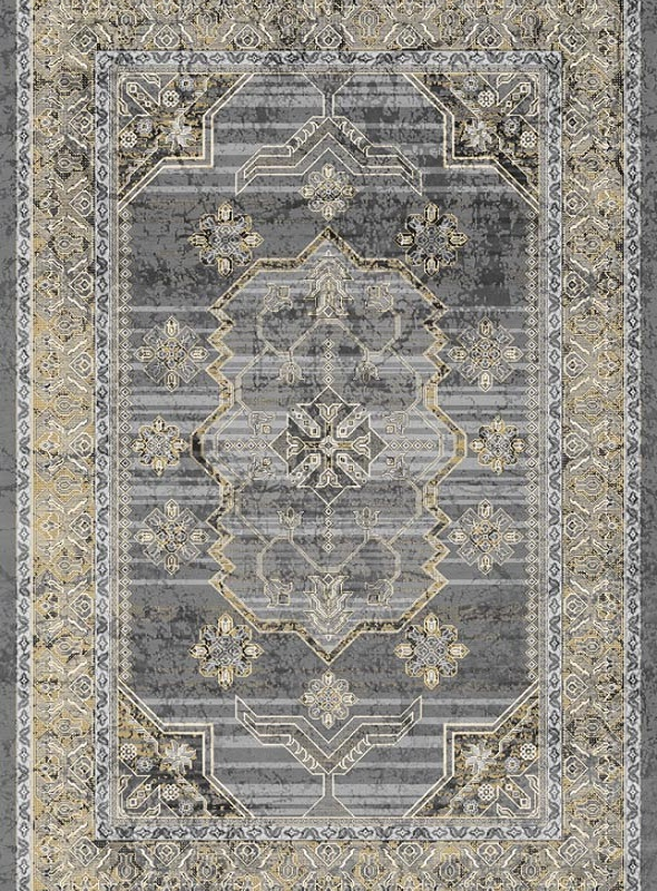 قالیچه و فرشینه سنتی و مدرن هال و پذیرایی برند رویان کد D220 سایت خرید برو