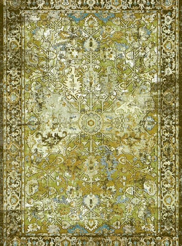 قالیچه و فرشینه سنتی و مدرن هال و پذیرایی برند رویان کد D231 سایت خرید برو