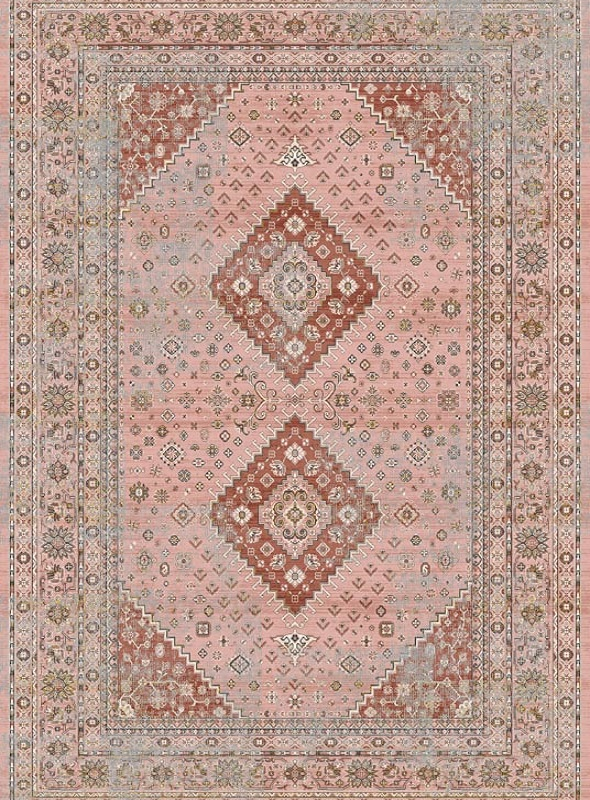 قالیچه و فرشینه سنتی و مدرن هال و پذیرایی برند رویان کد D239 سایت خرید برو