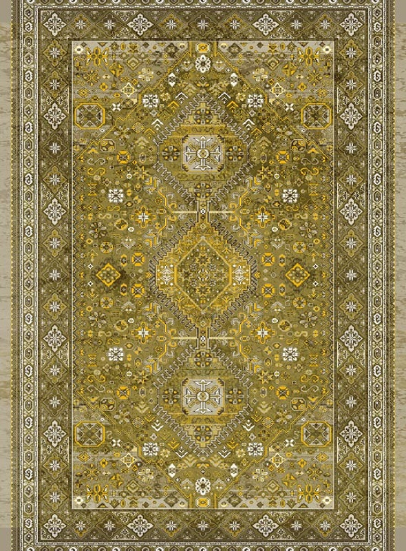 قالیچه و فرشینه سنتی و مدرن هال و پذیرایی برند رویان کد D241 سایت خرید برو