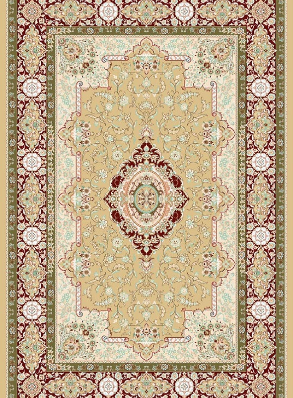 قالیچه و فرشینه سنتی و مدرن هال و پذیرایی برند رویان کد D270 سایت خرید برو