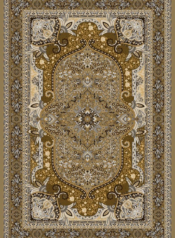 قالیچه و فرشینه سنتی و مدرن هال و پذیرایی برند رویان کد D273 سایت خرید برو