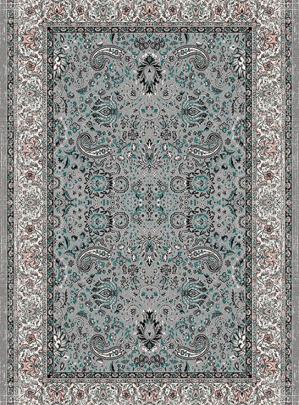 قالیچه و فرشینه سنتی و مدرن هال و پذیرایی برند رویان کد D278 سایت خرید برو