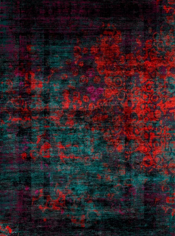 قالیچه و فرشینه سنتی و مدرن هال و پذیرایی برند رویان کد D294 سایت خرید برو