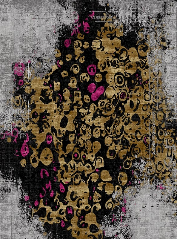 قالیچه و فرشینه سنتی و مدرن هال و پذیرایی برند رویان کد D295 سایت خرید برو