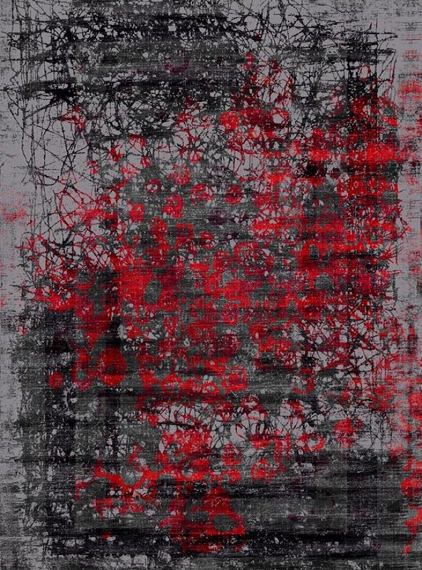 قالیچه و فرشینه سنتی و مدرن هال و پذیرایی برند رویان کد D297 سایت خرید برو