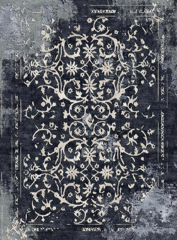 قالیچه و فرشینه سنتی و مدرن هال و پذیرایی برند رویان کد D299 سایت خرید برو