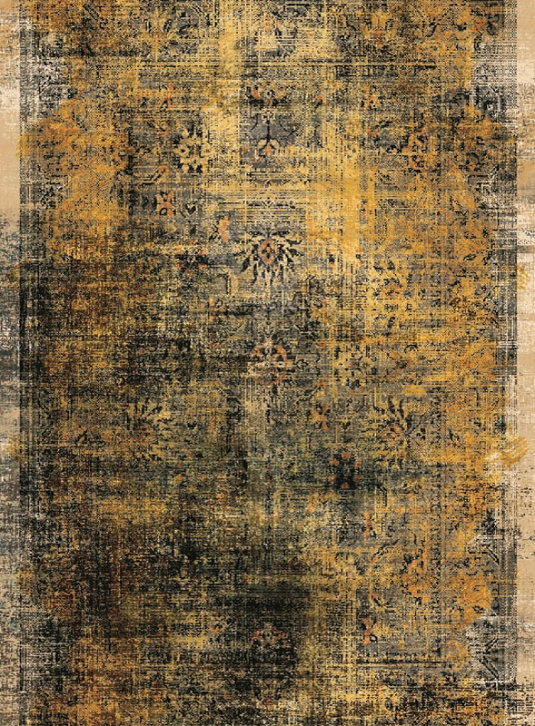 قالیچه و فرشینه سنتی و مدرن هال و پذیرایی برند رویان کد D305 سایت خرید برو