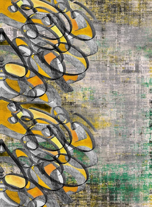 قالیچه و فرشینه سنتی و مدرن هال و پذیرایی برند رویان کد D309 سایت خرید برو