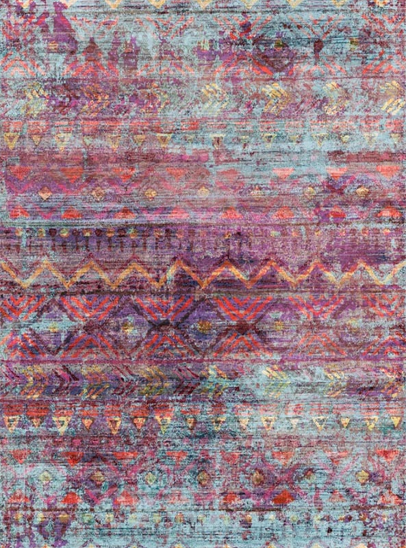 قالیچه و فرشینه سنتی و مدرن هال و پذیرایی برند رویان کد D338 سایت خرید برو