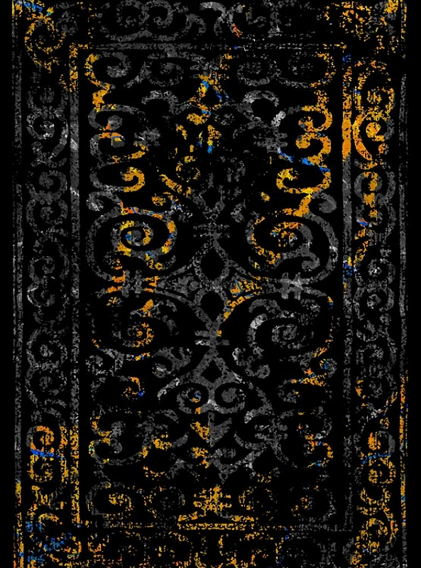 قالیچه و فرشینه سنتی و مدرن هال و پذیرایی برند رویان کد D353 سایت خرید برو