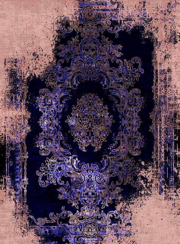 قالیچه و فرشینه سنتی و مدرن هال و پذیرایی برند رویان کد D360 سایت خرید برو