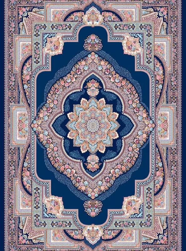 قالیچه و فرشینه سنتی و مدرن هال و پذیرایی برند رویان کد D367 سایت خرید برو