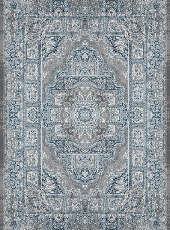 قالیچه و فرشینه سنتی و مدرن هال و پذیرایی برند رویان کد D382 سایت خرید برو