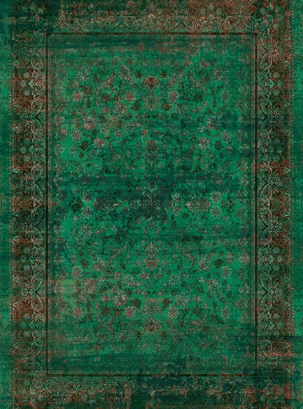 قالیچه و فرشینه سنتی و مدرن هال و پذیرایی برند رویان کد D388 سایت خرید برو