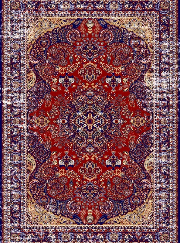 قالیچه و فرشینه سنتی و مدرن هال و پذیرایی برند رویان کد D392 سایت خرید برو