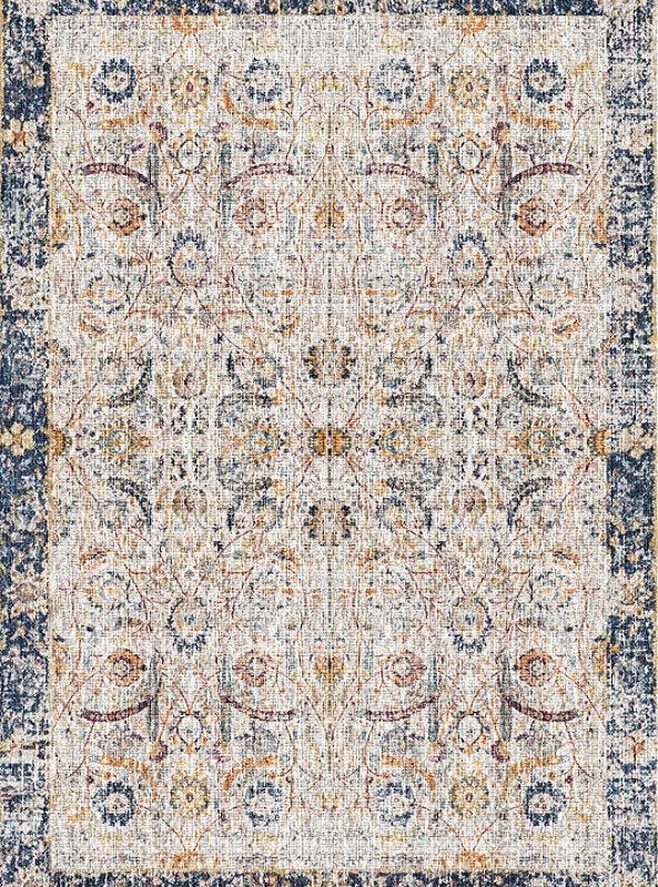 قالیچه و فرشینه سنتی و مدرن هال و پذیرایی برند رویان کد D400 سایت خرید برو