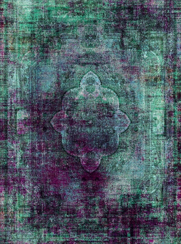 قالیچه و فرشینه سنتی و مدرن هال و پذیرایی برند رویان کد D408 سایت خرید برو